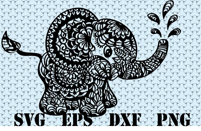 Free Free 325 Elephant Zentangle Svg SVG PNG EPS DXF File
