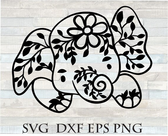 Download Free Baby Elephant Svg Etsy SVG Cut Files
