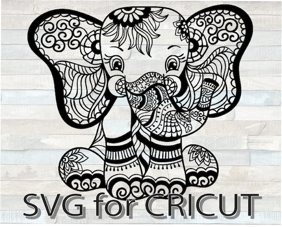 Download Elephant mandala svg / free commercial use | Etsy