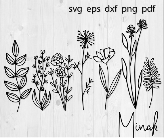 Free Free 305 Wildflower Svg SVG PNG EPS DXF File