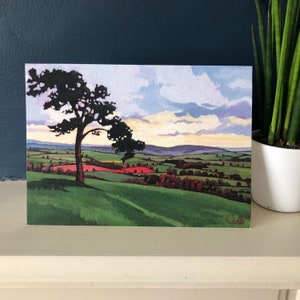 Grußkarten - Raddon Top Sunrise 18x13cm. Code 4CARDS410 um das 4 für 10,00 Angebot an der Kasse zu beanspruchen