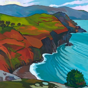 valley of the Rocks. High quality giclée print.