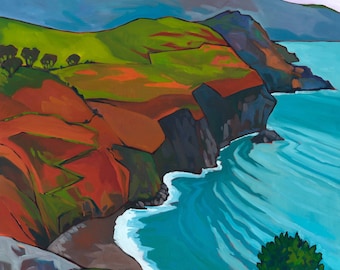 valley of the Rocks. High quality giclée print.