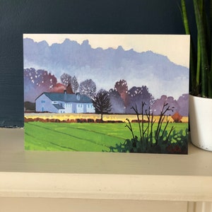 Cartões de felicitações - Manhã nublada 18x13cm. Codifique 4CARDS410 para reivindicar a oferta de 4 por 10,00 na finalização da compra