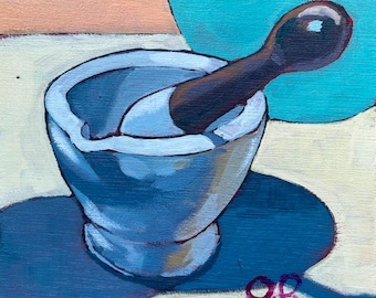 Mortar and pestle