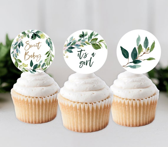 greenery baby shower decorations