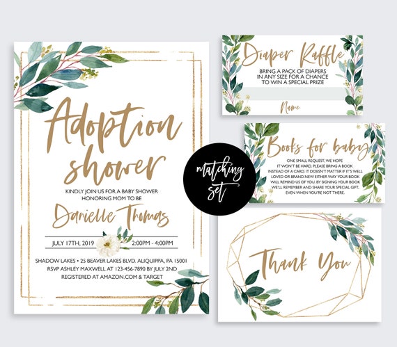 adoption shower invitation