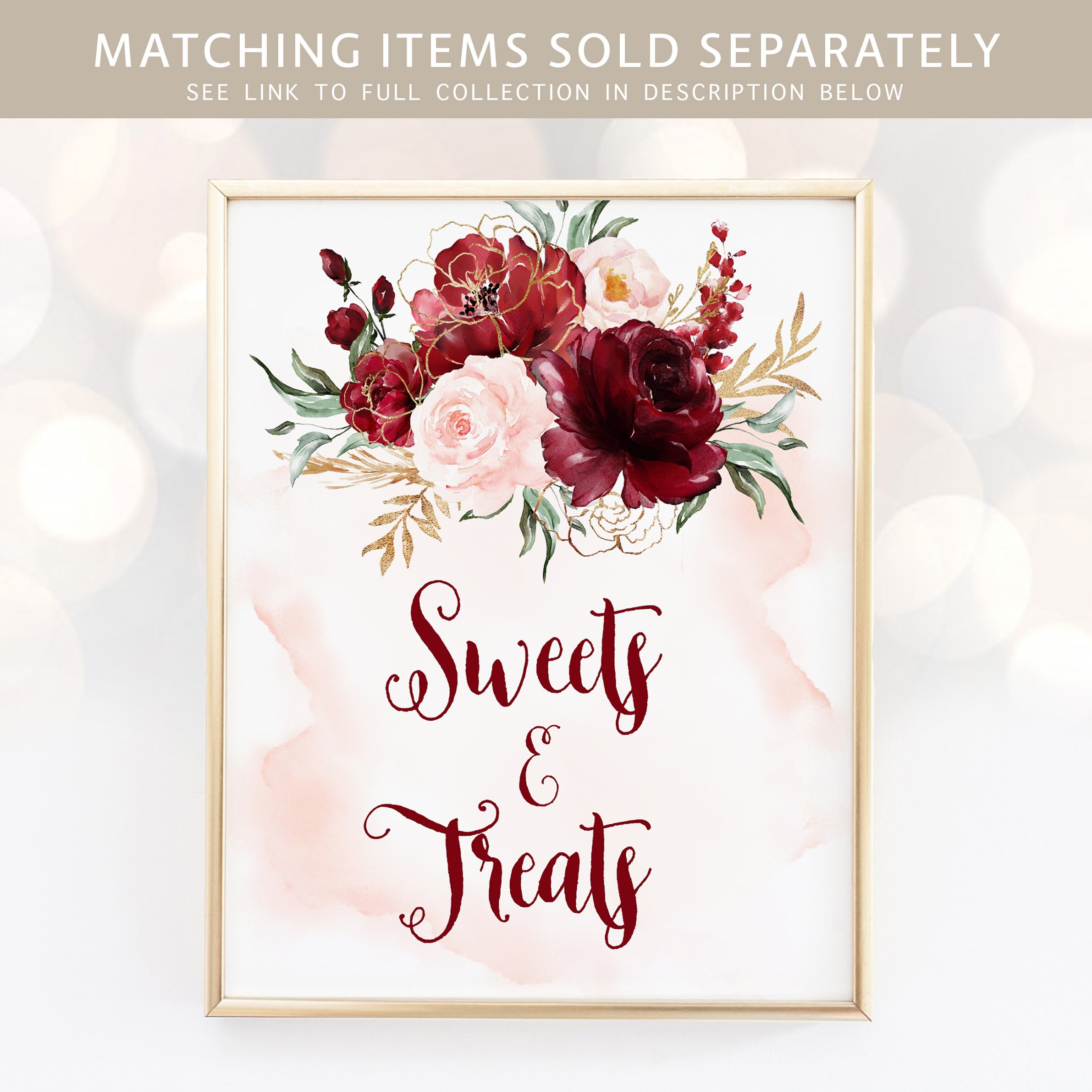 Burgund und erröten rosa Baby-Dusche erraten wie viele Spiel | Etsy