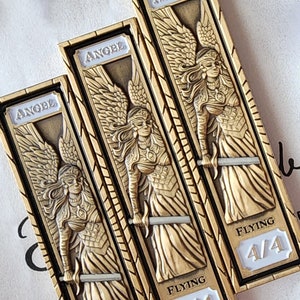 MtG Tokens, Angel Prize Luxury Token - Unofficial metal tokens/counters for Magic creatures