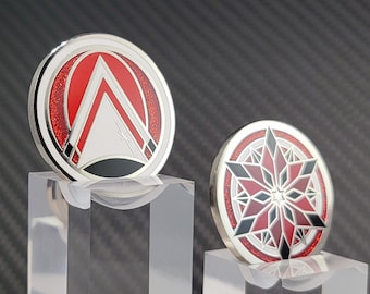 Legion Order Tokens - Brass Prize Gamepieces Compatible with Star Wars Legion Miniatures (Unofficial)