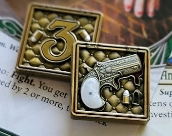 Arkham Metal Ammo: "Final Rounds" Unofficial Luxury Tokens