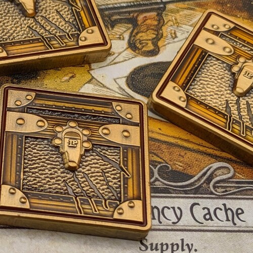 Arkham Metal Health: Wounded Heart Tokens Unofficial Luxury - Etsy