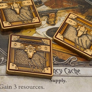 Arkham Metal Resource: &quot;Costly Reserves&quot; Unofficial Luxury Tokens