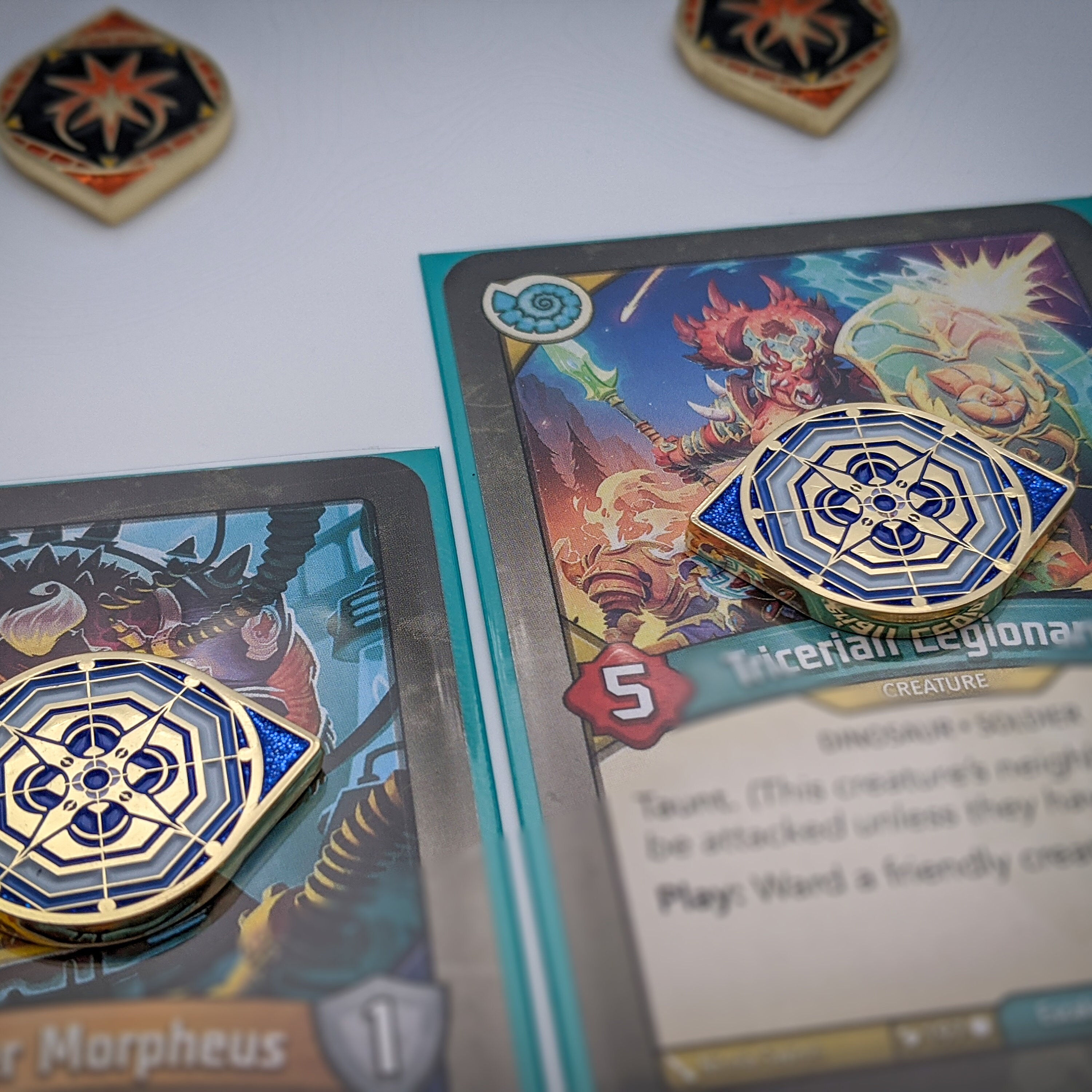 Metal Enrage/ward Rile and Resist Luxury Tokens Etsy