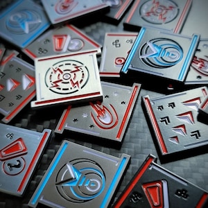 X-Wing Metal Token - Single - Unofficial Compatible with X-Wing Miniatures