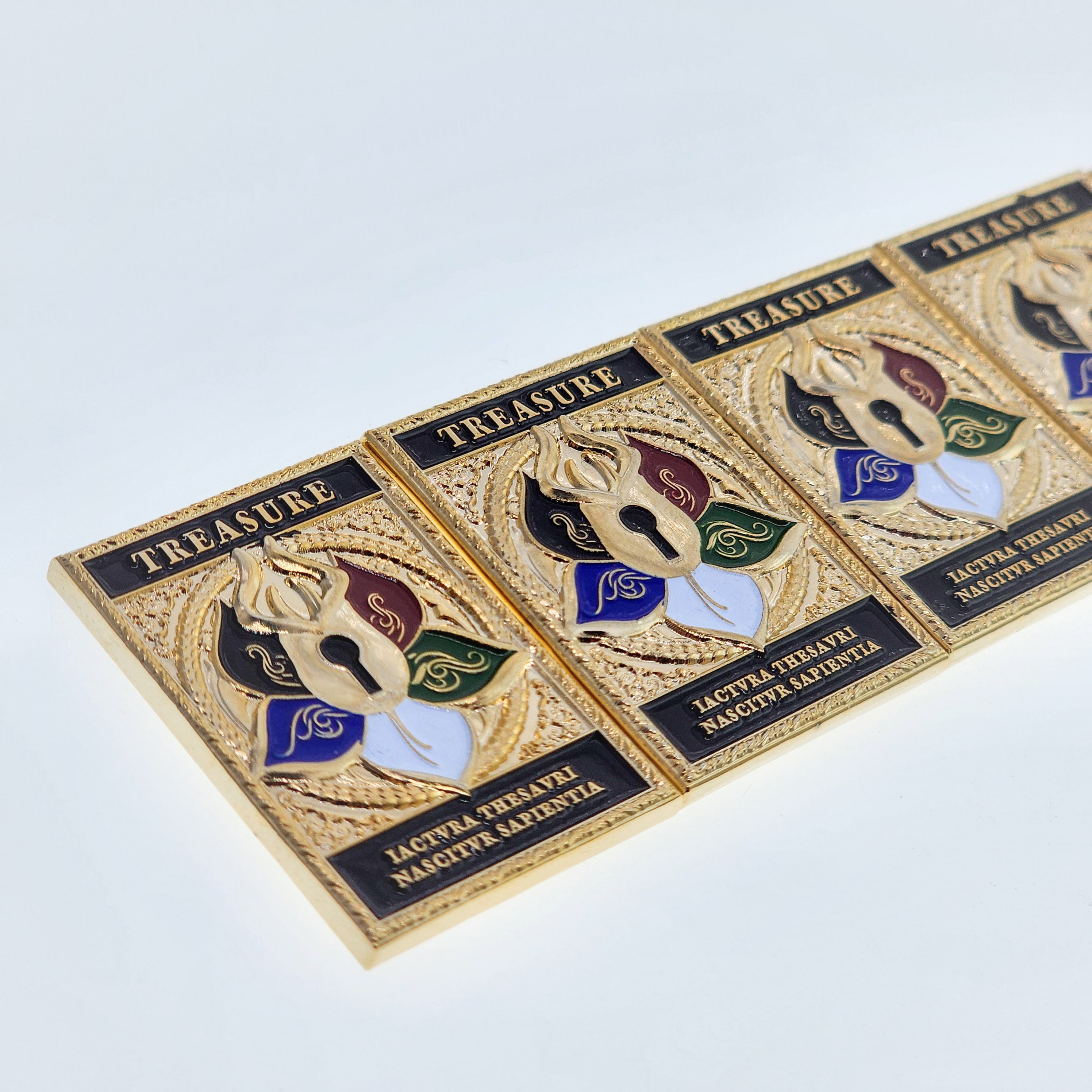 MtGトークン 貴重な宝物 - 金属トークン - マジックの非公式高級