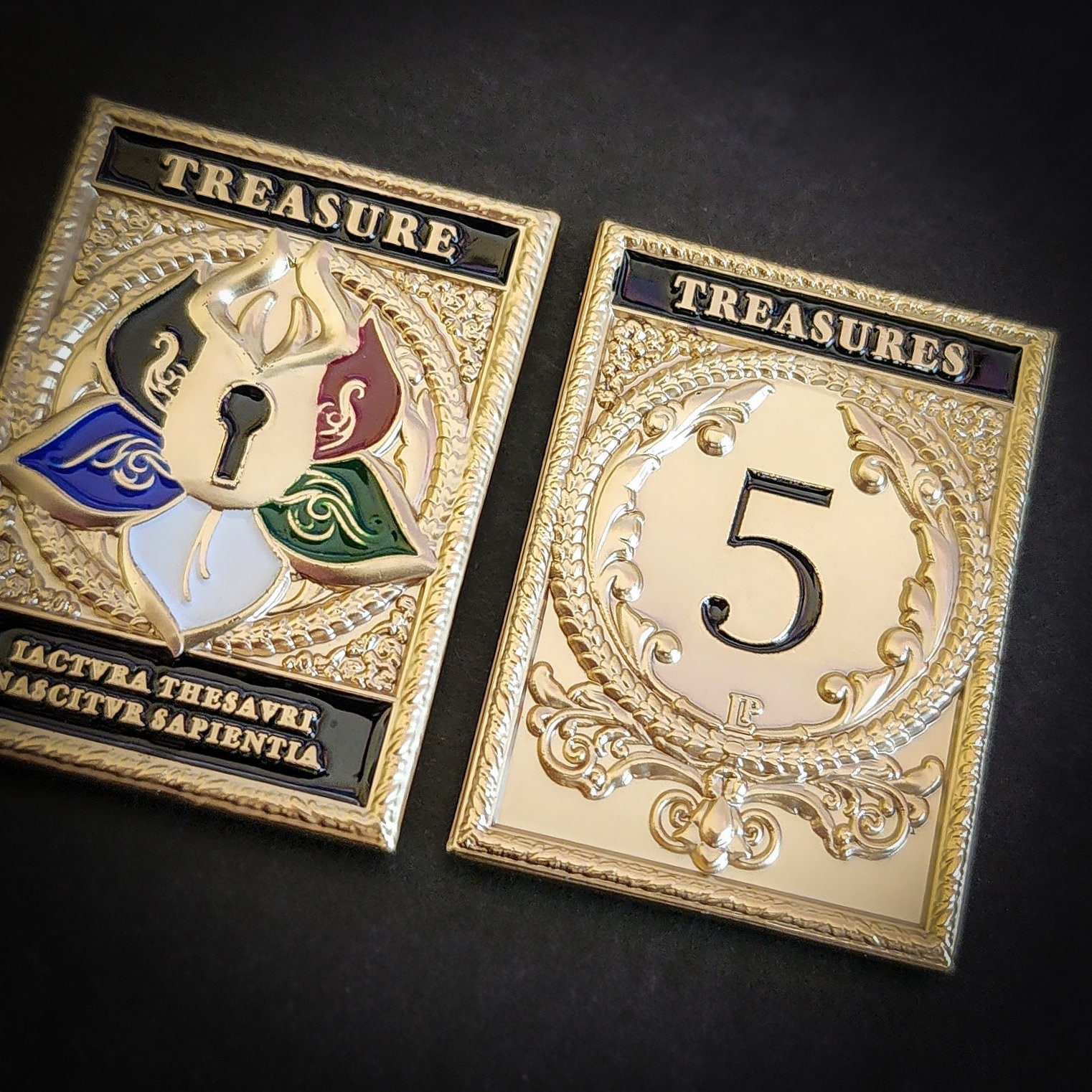 MtGトークン 貴重な宝物 - 金属トークン - マジックの非公式高級