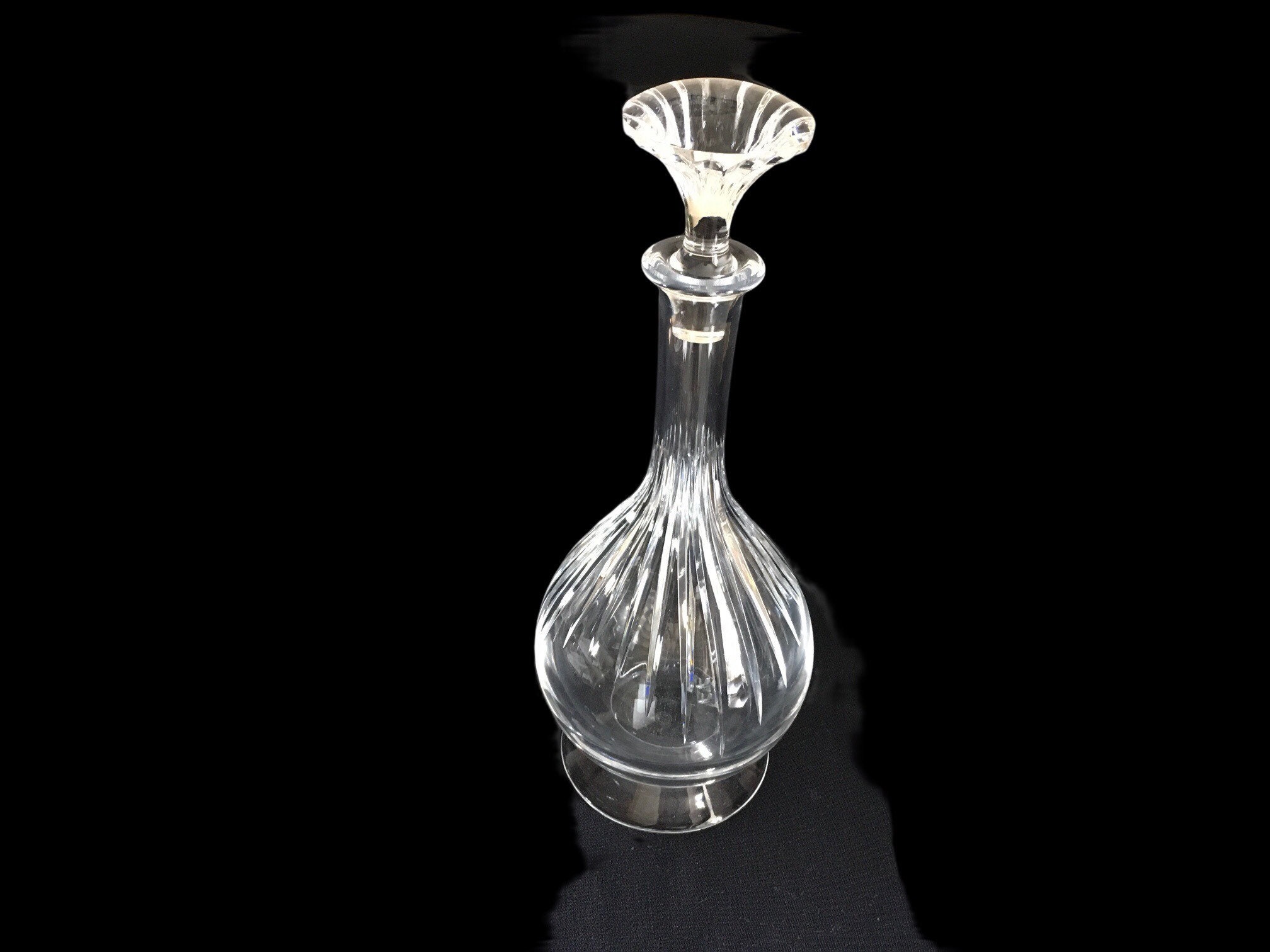 Carafe à Vin Baccarat Modèle Écaille - Cristal - Très Bon état