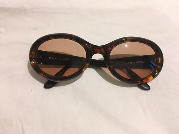 小物 Vintage Dior Sunglasses Tortoise Italy Designer Christian Dior Tortoise Shell Prescription