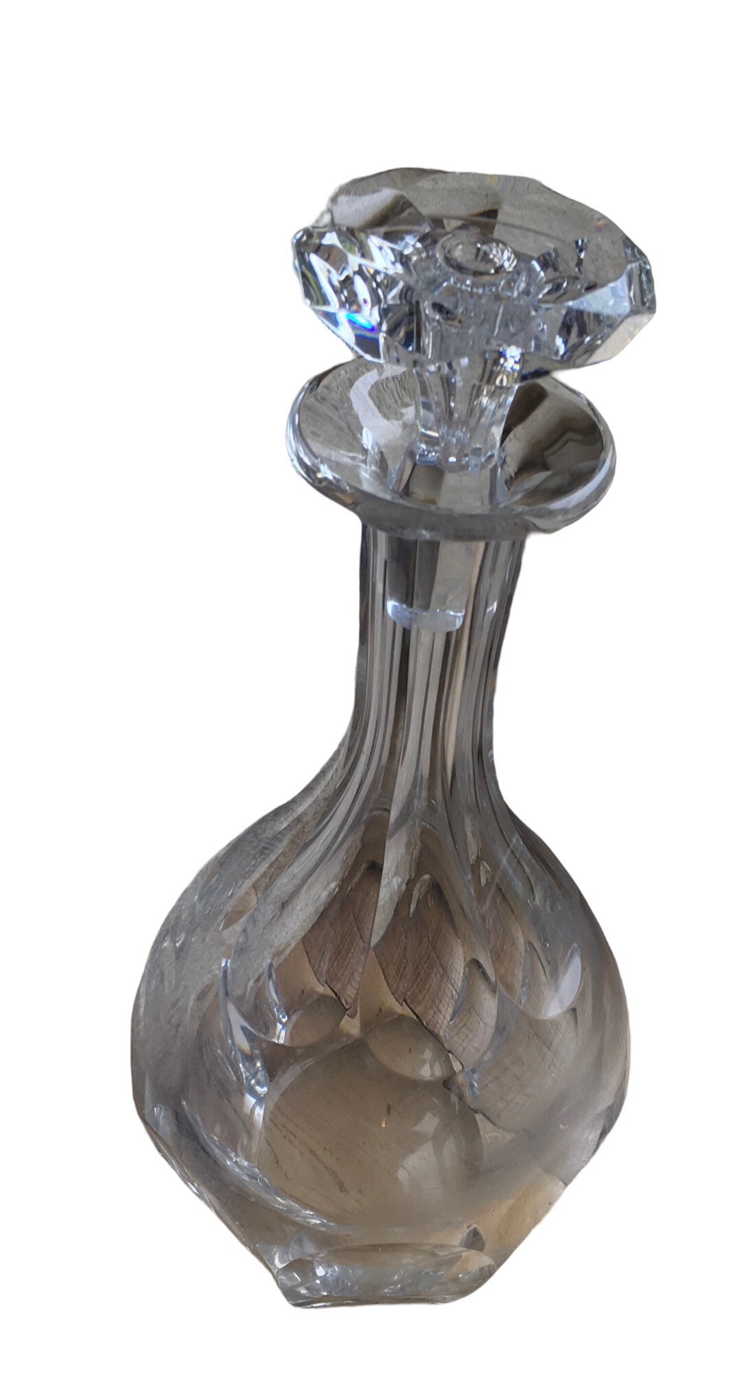 Antique Art Déco Époque Baccarat Carafe en Cristal Malmaison