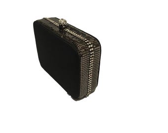 Pochette Ancienne Pour Gants En Cuir De Serpent - Sac Main Vintage - Occasion
