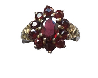 Silberring mit Granat