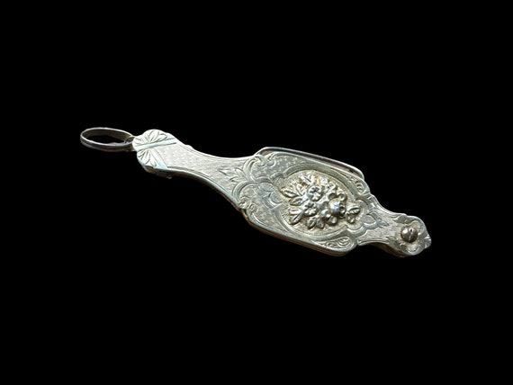 antique art nouveau french silver gilt lorgnettes… - image 1