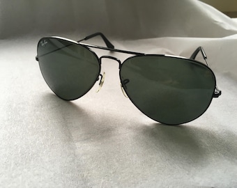 vintage B L Rayban Pilotenbrille mit Etui L 2823 G15