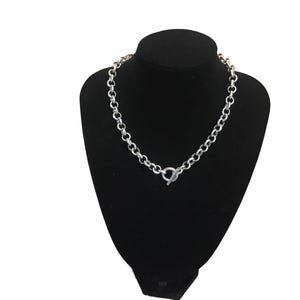 Collana A Catena Belcher In Argento Sterling 14 &ndash; Lunga 55,9 Cm