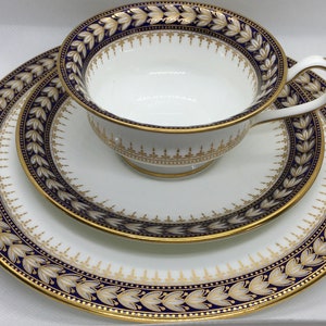rare antique Edwardian wedgewood porcelain China tea set