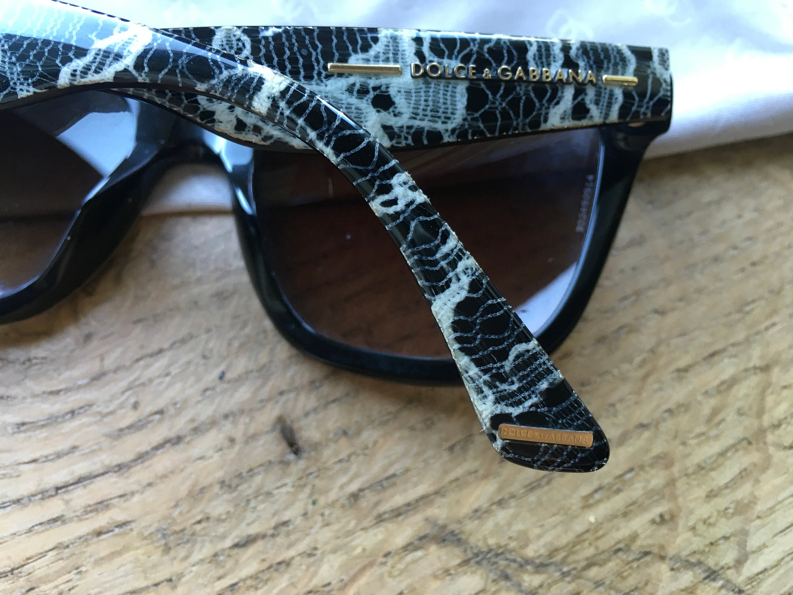 Designer Tortoise Shell Sunglasses by Dolce and Gabbana 