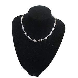 Vint@ge silver designer Celtic necklace by Kit Heath