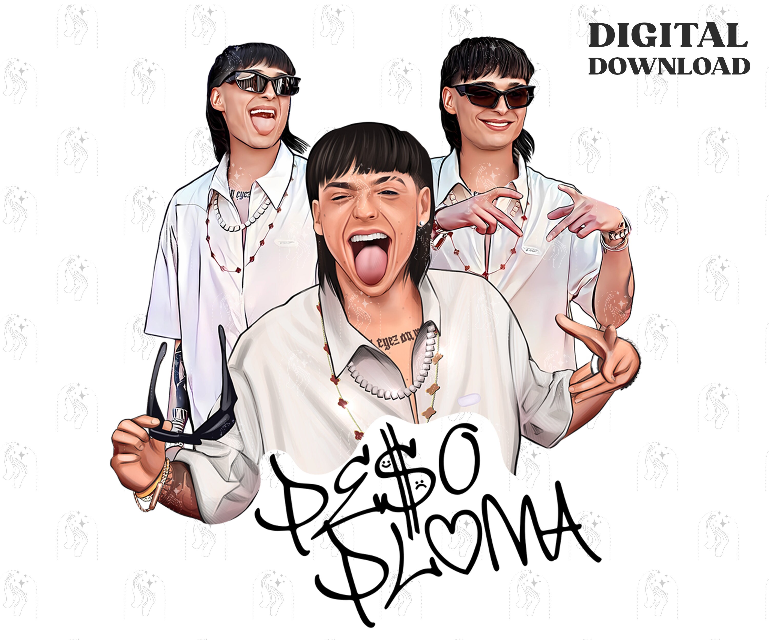 Peso Pluma Png Ella Baila Sola Sublimation Designs for - Etsy