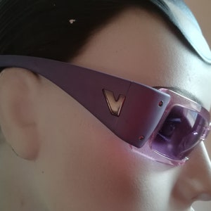 ARMANI Rare pair of Armani stunning violet/purple sunglasses 1990s