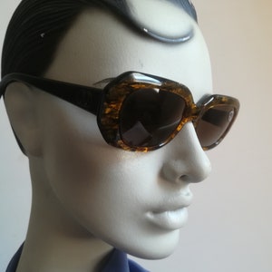 Nouvelle vague very elegant vintage sunglasses made and designed in Italy