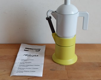 OMG Vintage italian aluminum stove top coffee maker midcentury moka pot - OMG BIALETTI, espresso pot, Made in Italy