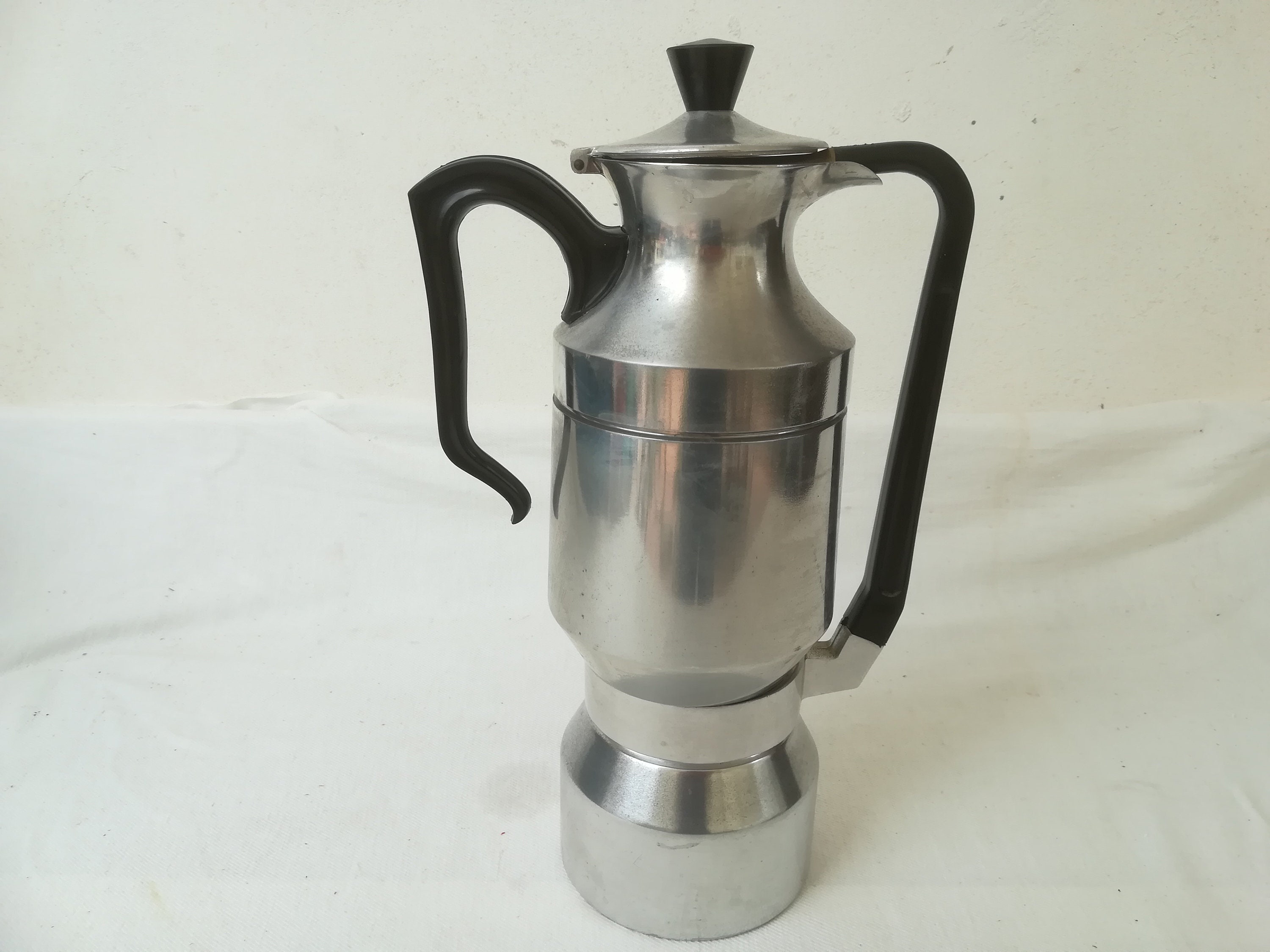 Collectible Vintage Stovetop Elebak EspressoCappuccino Machine, Heavy