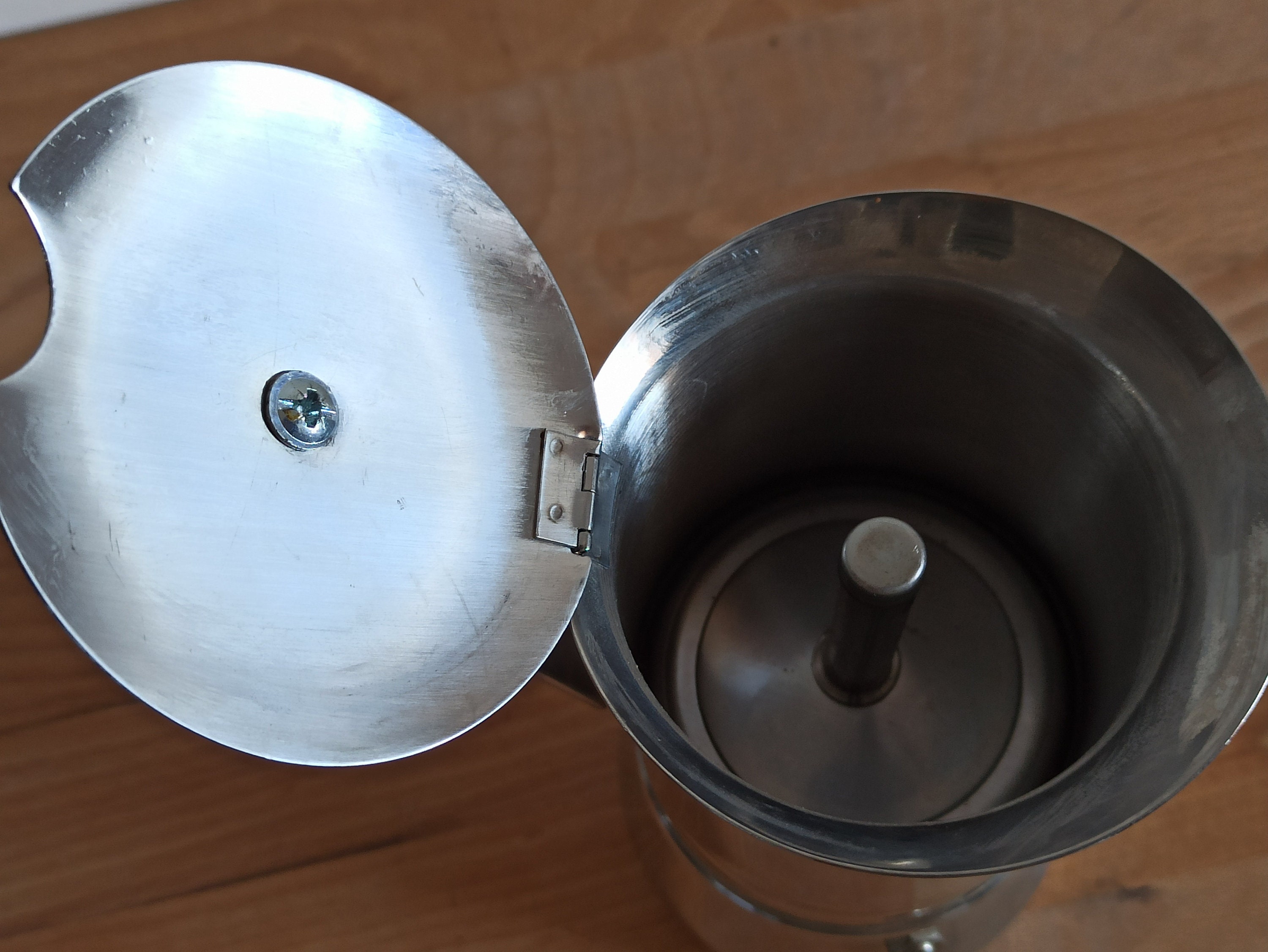 Vintage Stovetop Espresso Maker La Pratika by G.A.T. Made in Etsy