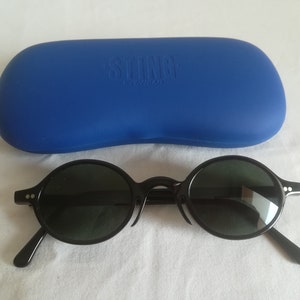 STING unisex sunglasses with original hardcase, made in Italy