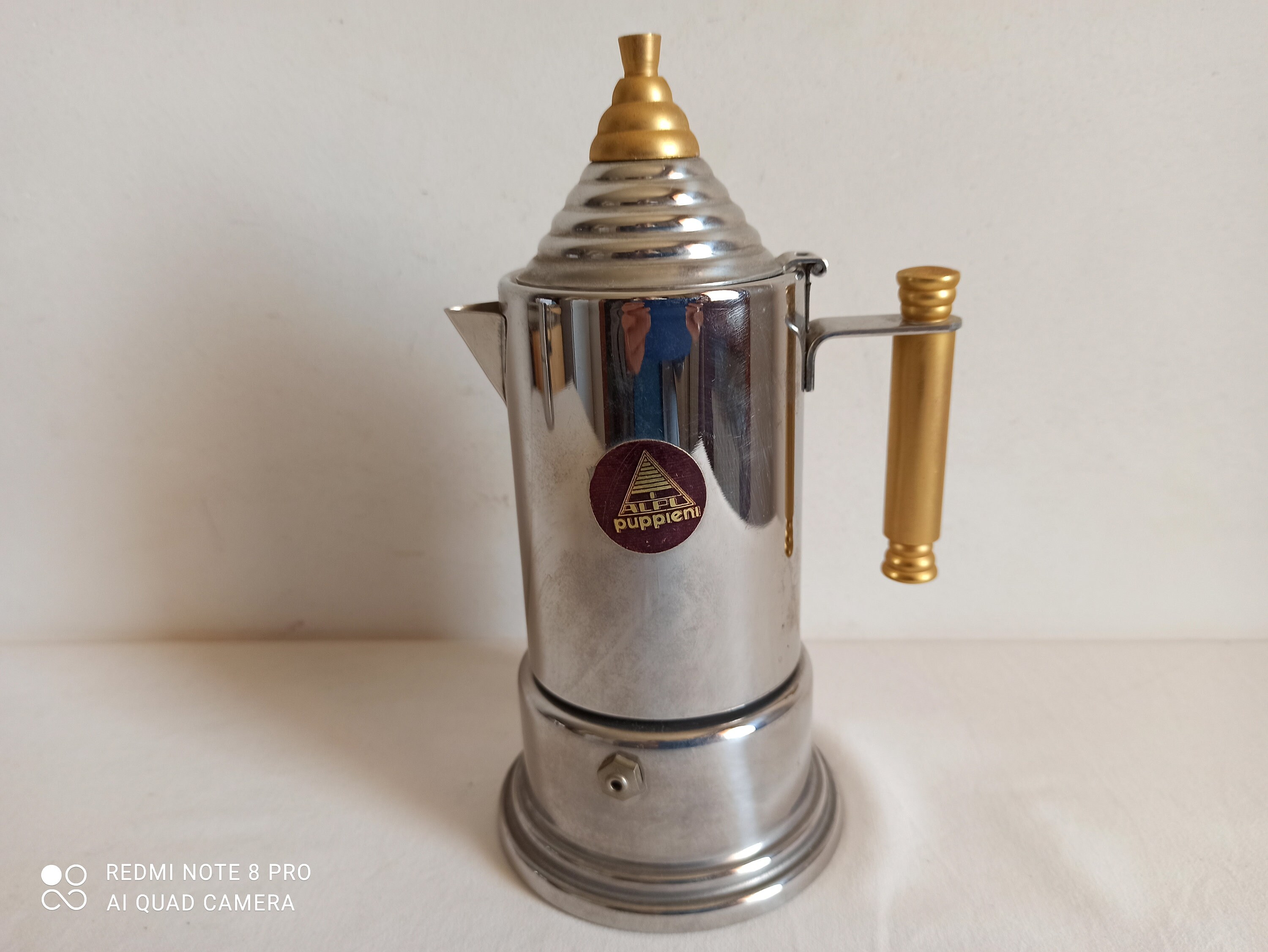 Beautiful Stovetop Moka Pot Alpu F.lli 