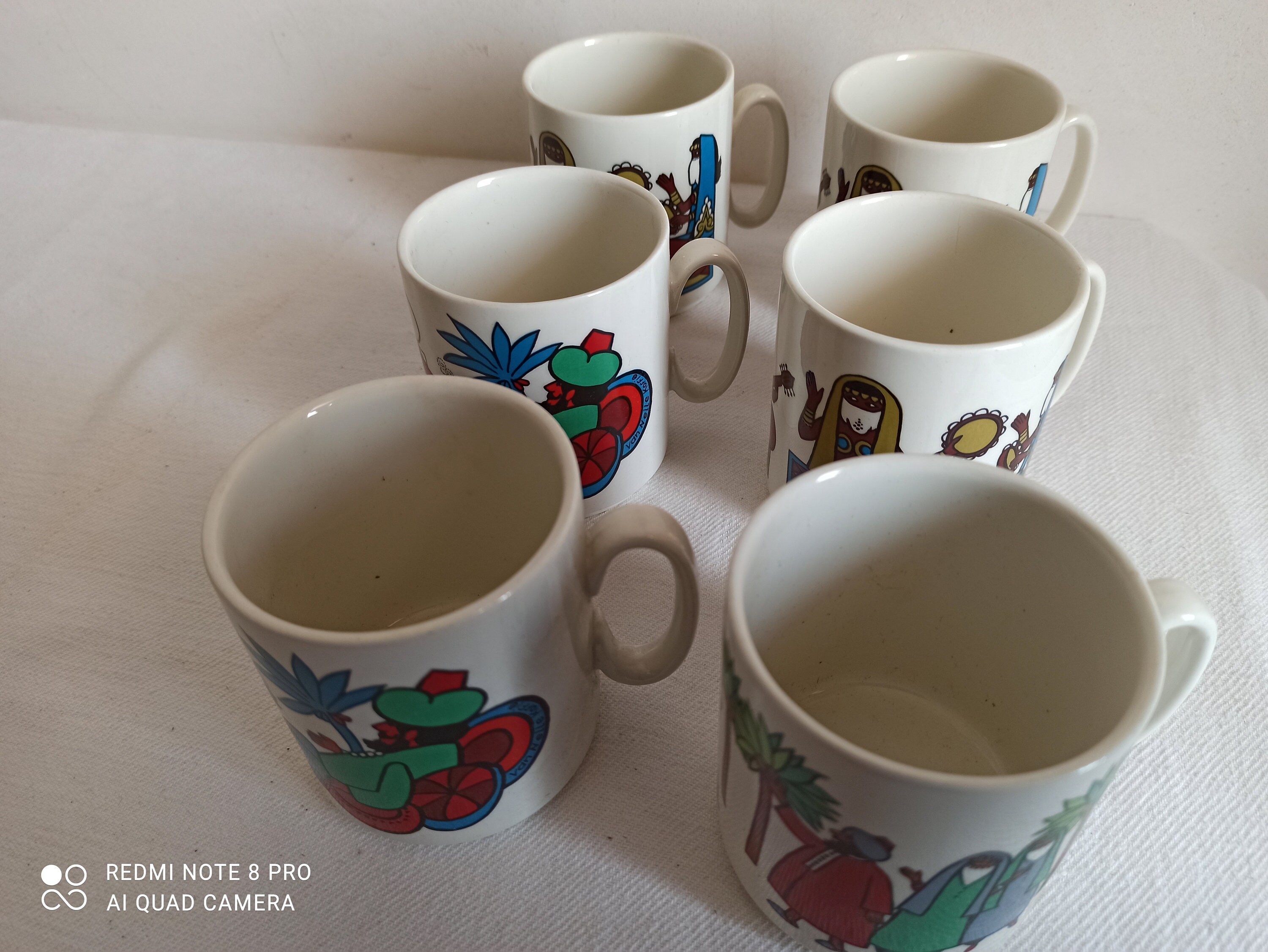 thousand and one nights decorations by Villeroy & Boch Luxembourg Set of 6 mugs