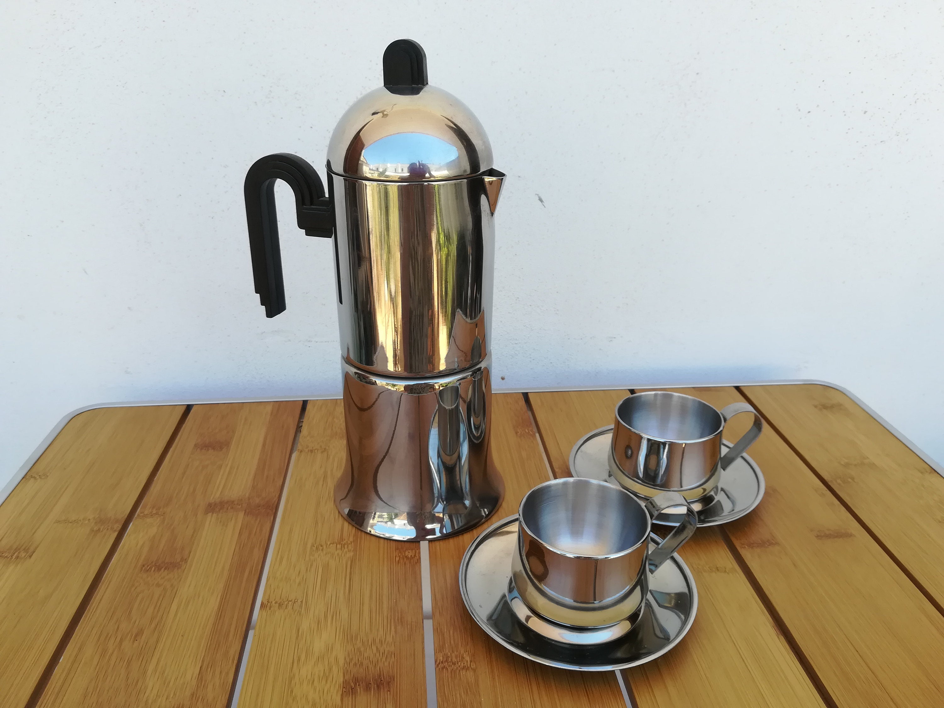 LAVAZZA Camilla stylish stovetop moka pot made in Italy by Etsy