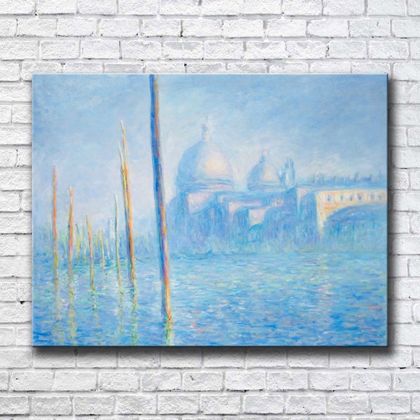 Hand Painted Impressionism Venice  Abstract landscape oil paintings