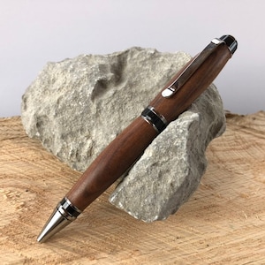 Hand turned walnut pen