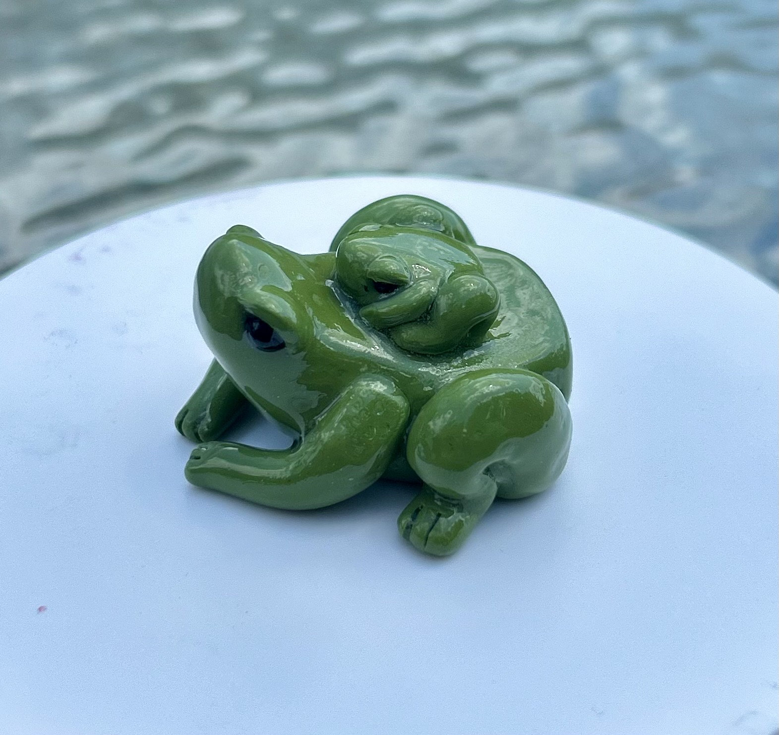 Mommy frog and baby // Daddy frog and baby // Frog and Baby