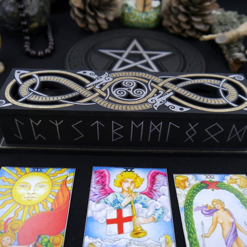 Incense Holder With Storage Box // Incense Burner // Fire Safe Etsy