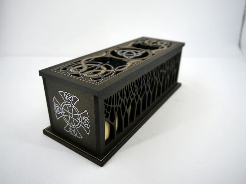 Incense Holder With Storage Box // Incense Burner // Fire Safe Etsy