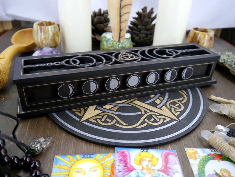 Incense holder 12 // Incense burner // Fire Safe // | Etsy