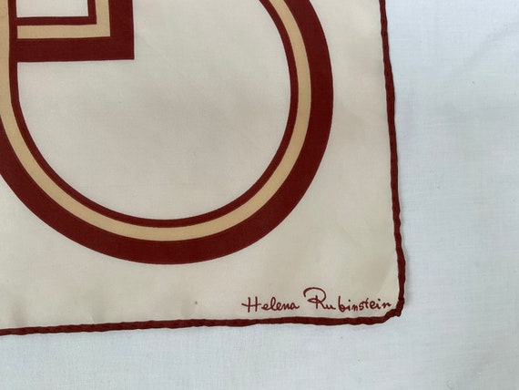 Helena Rubenstein Vintage silk scarf 1960s – 70s … - image 3