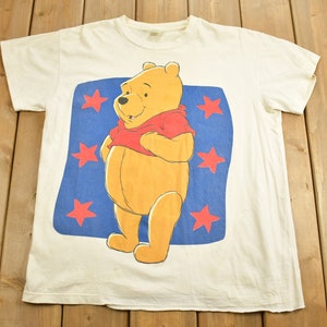 ヴィンテージ 1990年代 ディズニー くまのプーさん 漫画 プロモーション Tシャツ / 90年代 グラフィック Tシャツ / アメリカ製 / 90年代 ディズニー Tシャツ